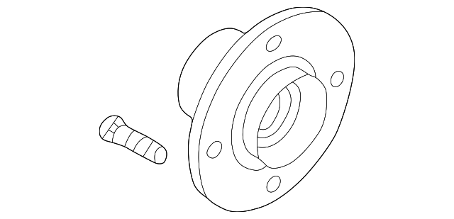 FRONT WHEEL HUB For MITSUBISHI LANCER/MIRAGE CJ,CJ-CP# Wheel Hubs EUR