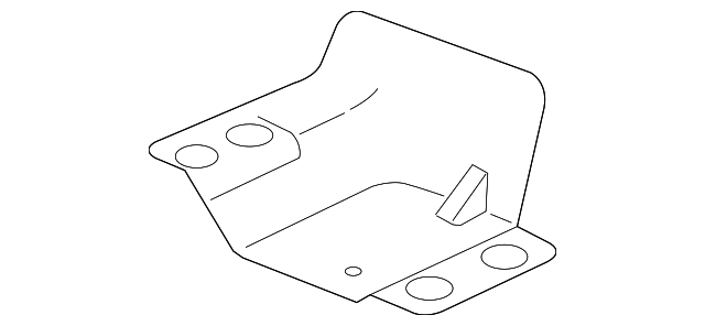 Shield, Exhaust Ht(AT R/Floor Panel) - GM (25926738)