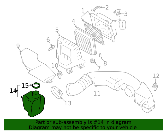 20182023 Subaru Crosstrek Resonator 46043FL010 Subaru Parts For You