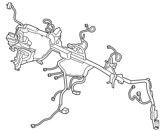 20192021 Kia Forte Wire Harness 91111 M7700 OEM Parts Online