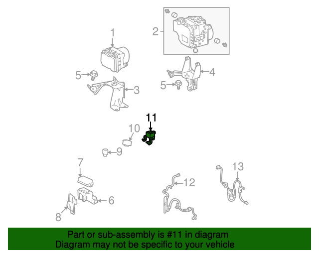 20042008 Toyota Yaw Rate Sensor 8918033030 Toyota Parts Center