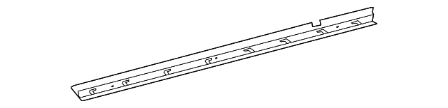 Passenger Side Front Door Window Inner Sealing Strip - GM (95421938)