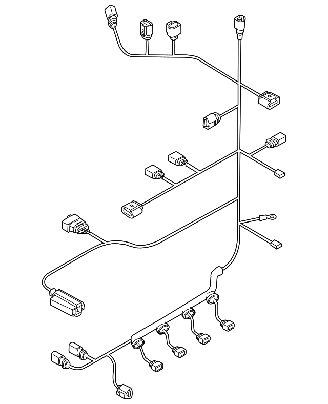 8J0971072AK Engine Harness 20092015 Audi Audi Parts Store