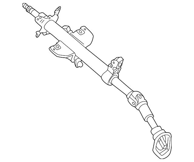 BL8D32100 Steering Column 20012003 Mazda Mazda Swag