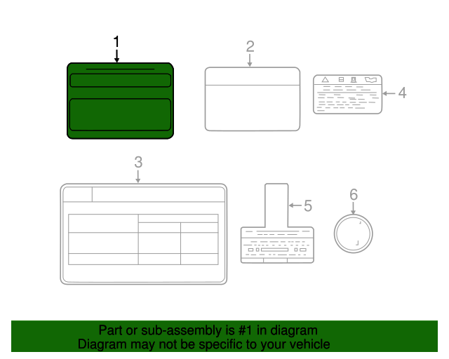 324503C910 Emission Label 2018 Kia Sorento Kia.Parts Store
