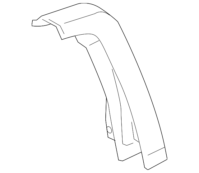 Applique Assembly-Q/Panel Upper                  *Gray        Y - GM (20907429)