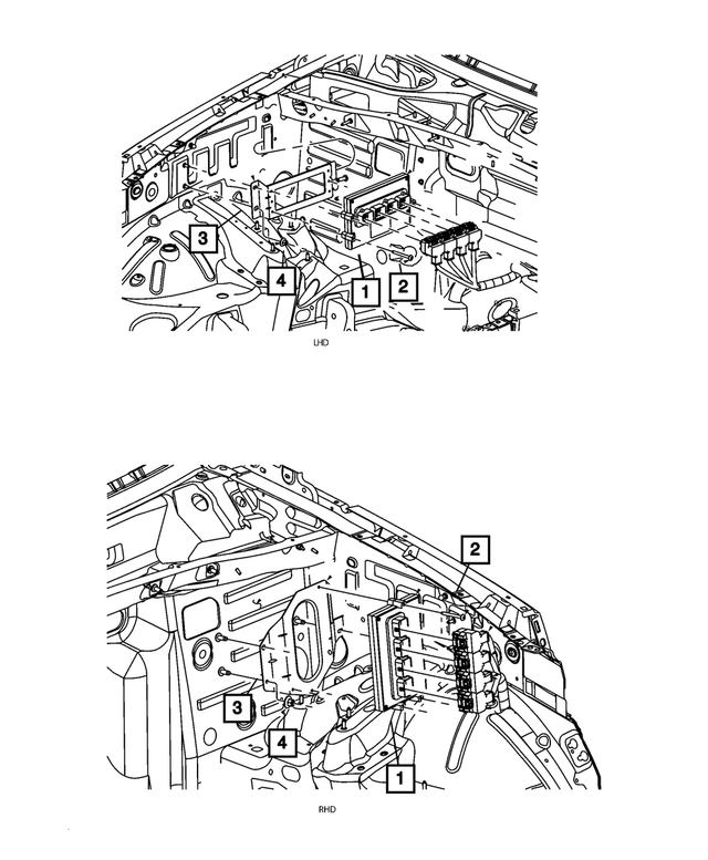 2007 Dodge Nitro Powertrain Control Module 5094280AF Mopar eStore