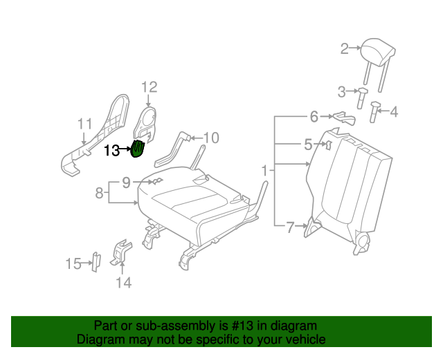 896131D050S8 Lower Shield 20072010 Kia Rondo Kia.Parts Store
