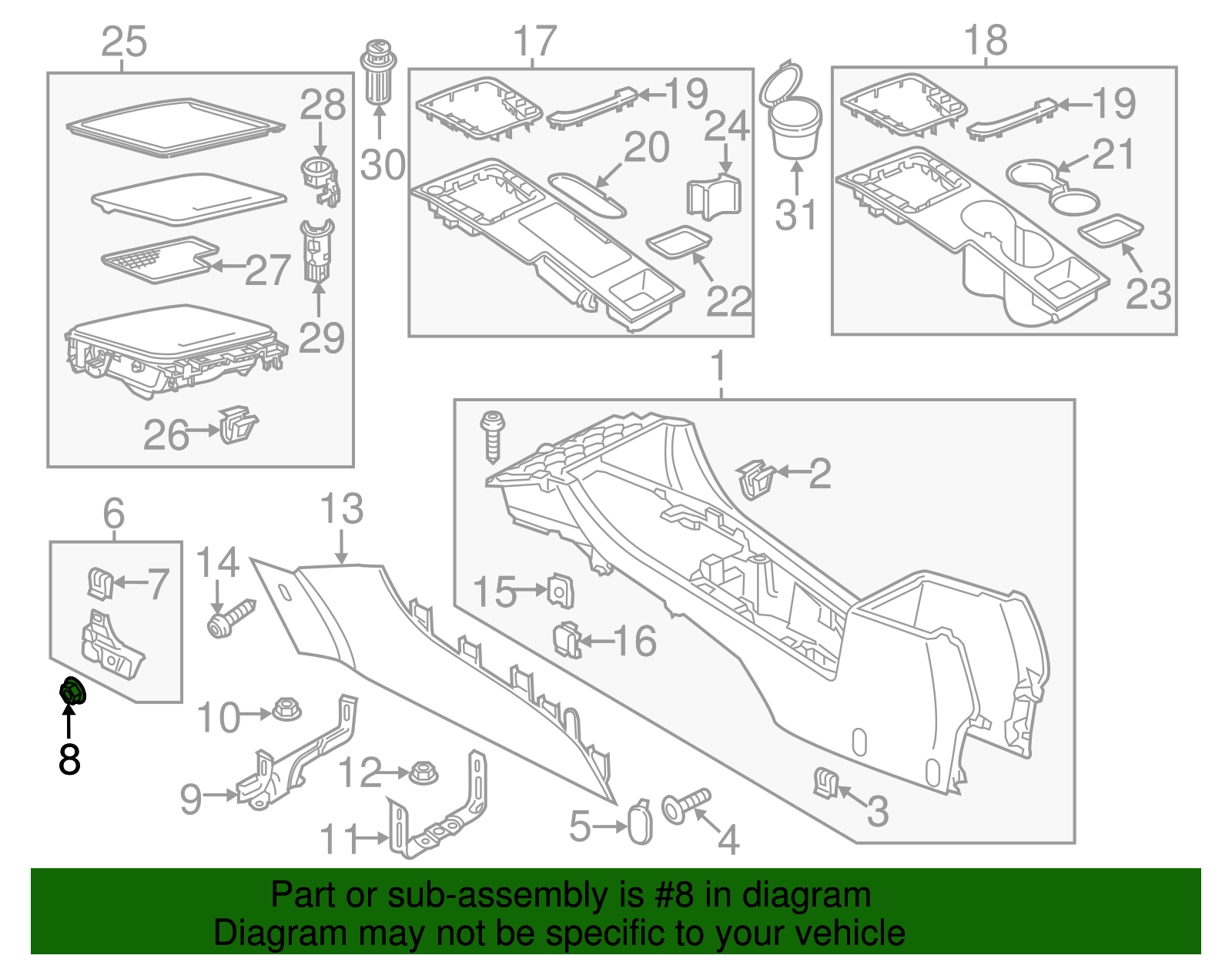 Quarter Panel Splash Shield Nut - Volkswagen (N-907-579-01)