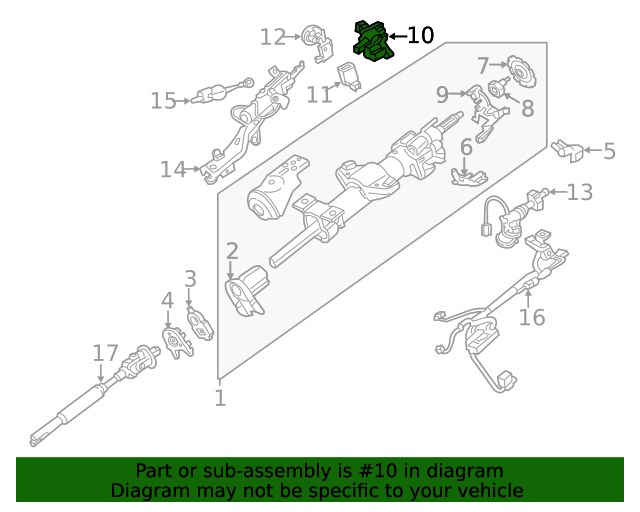 20152020 GM Steering Column Electronic Lock 23303625 GM