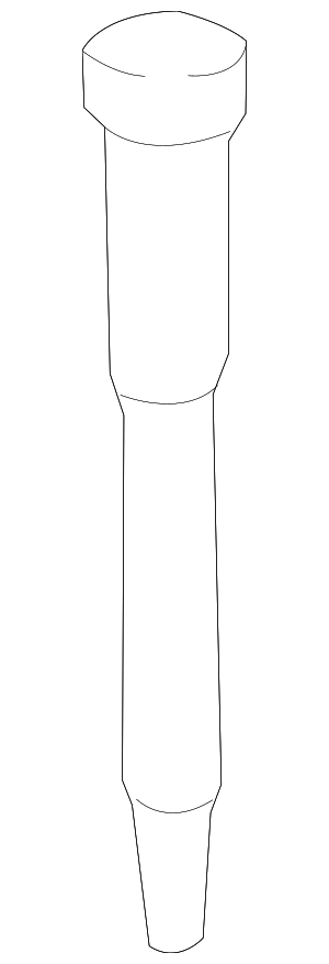 2009-2016 Audi Bumper Cover Support Rail Pin WHT-002-592 | Audi USA Parts