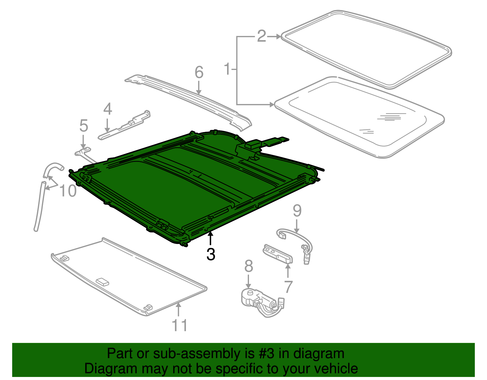 Frame Assembly - Ford (YL1Z-78502C22-AB)