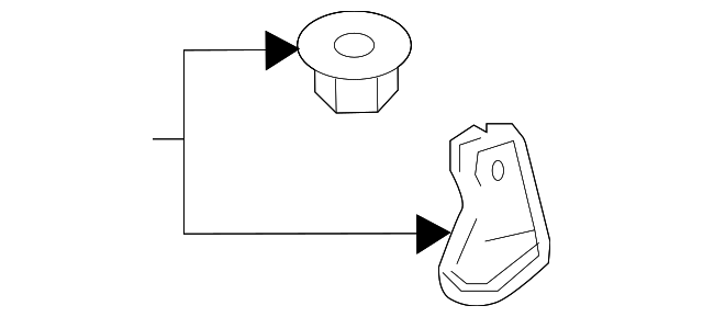 Toyota 67626-47010 Door Trim Bracket