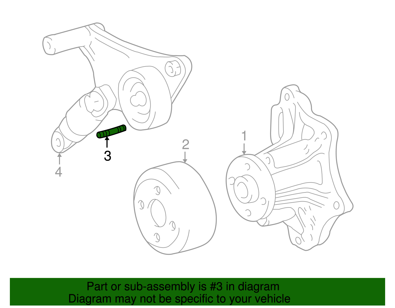 Pulley Bolt - Scion (91641-80814)