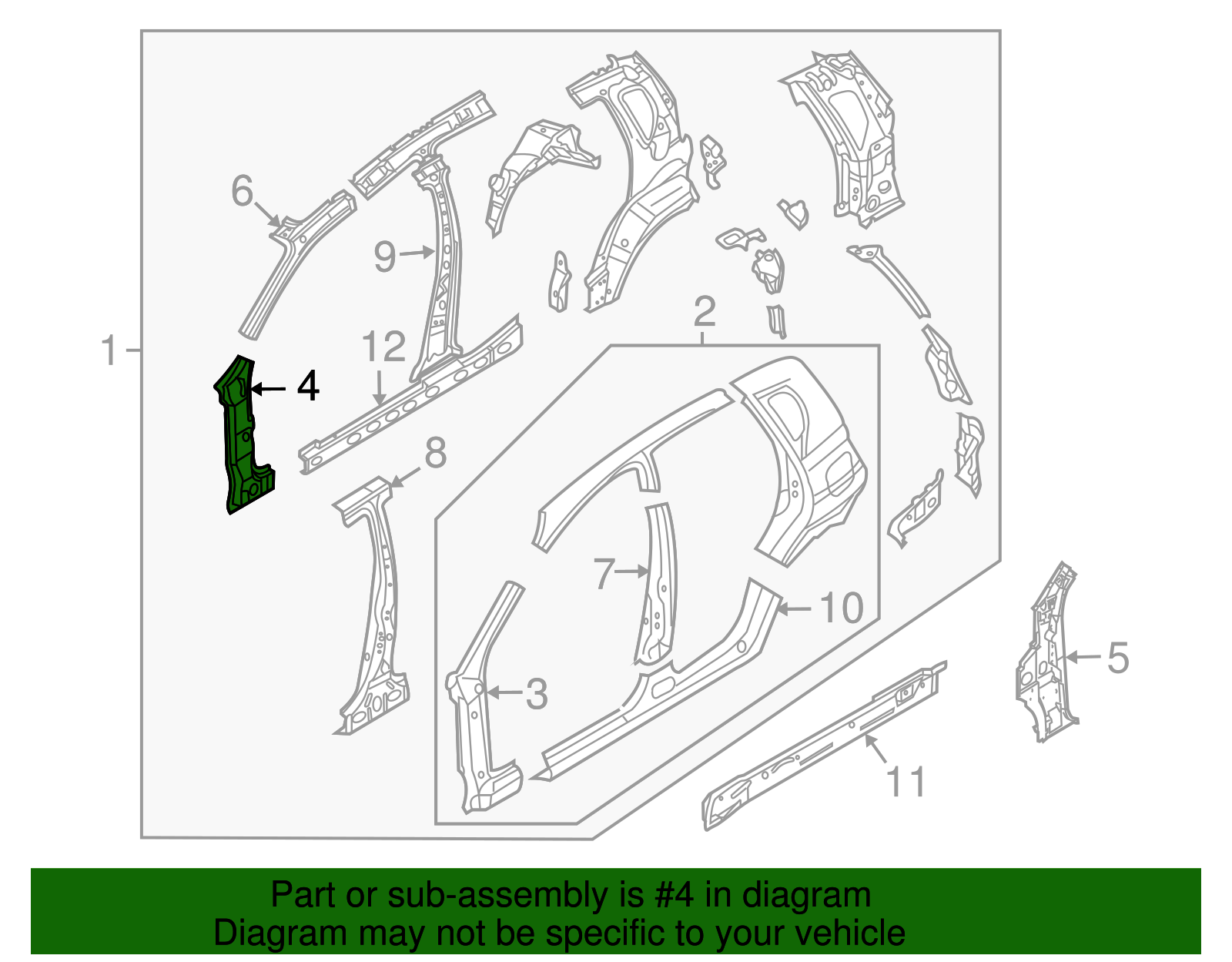 Reinforcement - GM (95983150)