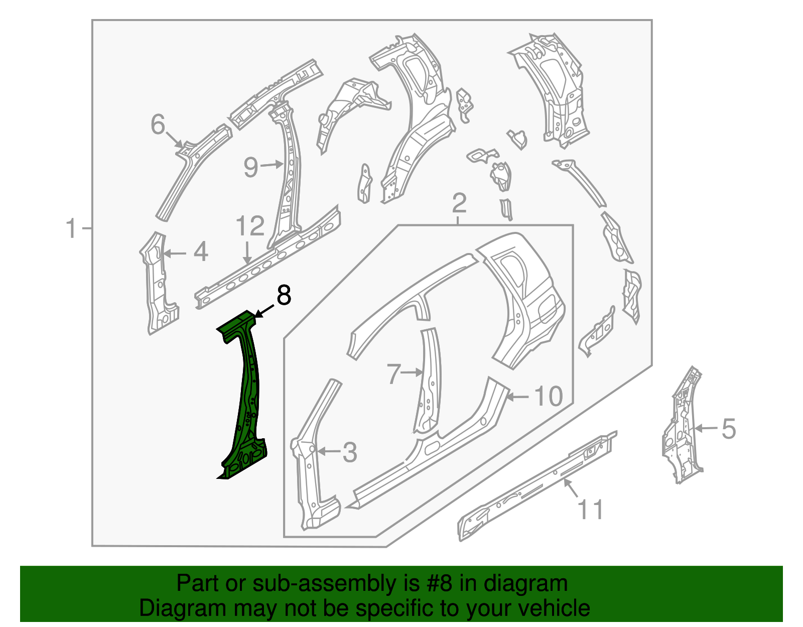 Reinforcement - GM (96865883)