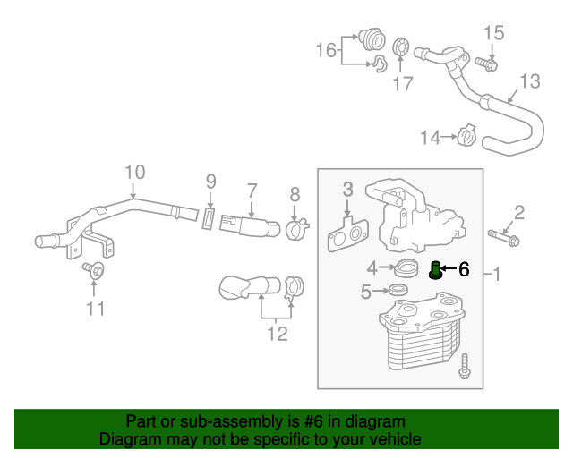 12684294 Engine Oil Filter Bypass Valve 20162020 Cadillac CT6 North Park Chevy Parts