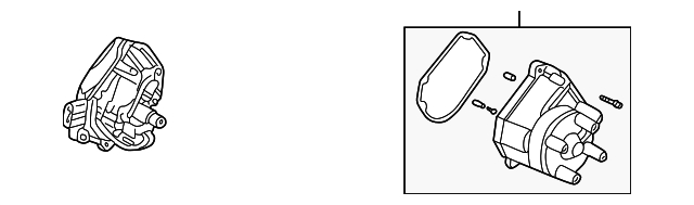 Distributor For 1998-02 Honda Accord DX with TEC Distributor TD-91U 30100PABA01