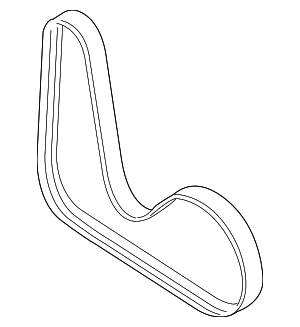 2008-2018 Volkswagen Serpentine Belt 06J-260-849-D | VW Parts Center