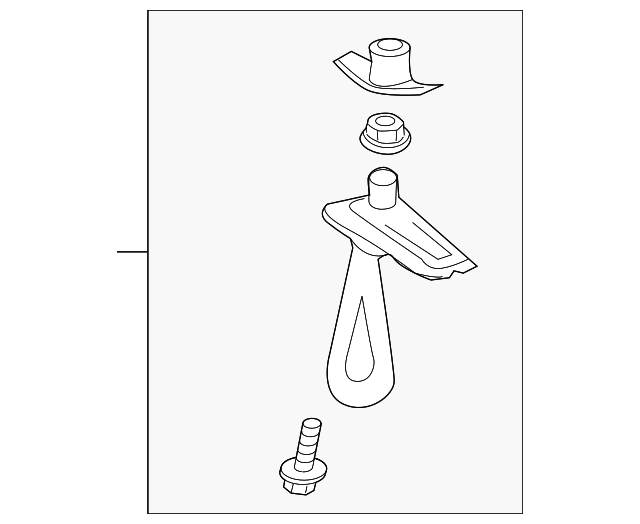 Strap, L/Gate Pull                       *Ebony - GM (10392674)