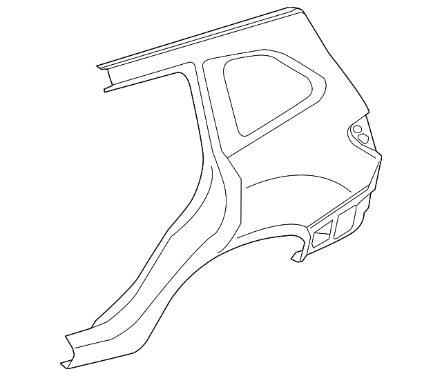 20192023 Subaru Forester Quarter Panel 51439SJ0009P Subaru Parts Pro