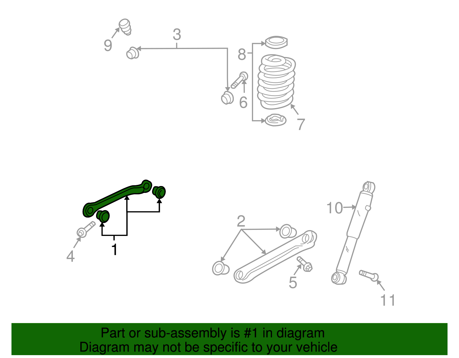 Suspension Control Arm - GM (15767252)