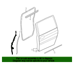 Genuine Hyundai 83185-4D100 Weatherstrip Assembly Genuine Hyundai 83185-4D100 Weatherstrip Assembly