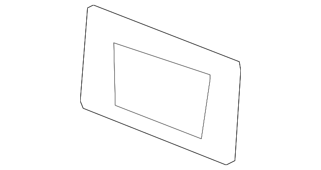 Front License Plate Bracket - GM (10364149)