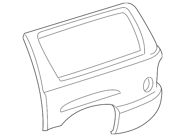 Panel-Body Side Otr - GM (93440578)