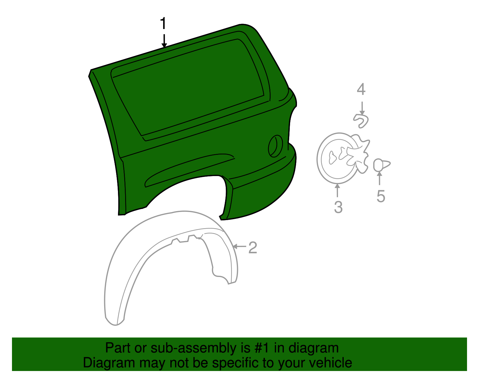Panel-Body Side Otr - GM (93440578)