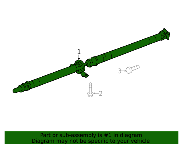 20182023 Subaru Drive Shaft 27111FL120 Subaru Parts Store