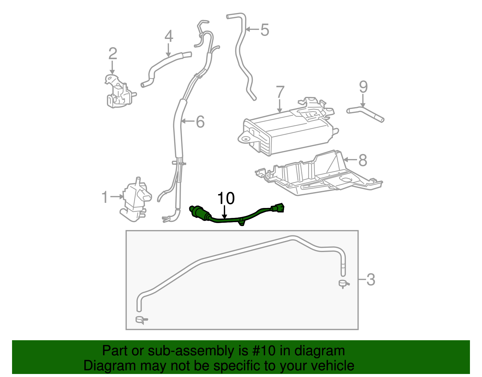 Oxygen Sensor - Toyota (89467-0E240)
