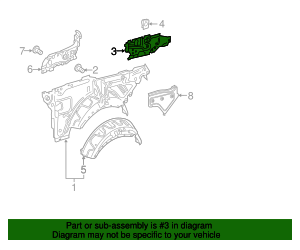 238-630-61-00 - Inner Reinforced 2018-2020 Mercedes-Benz | Mercedes ...