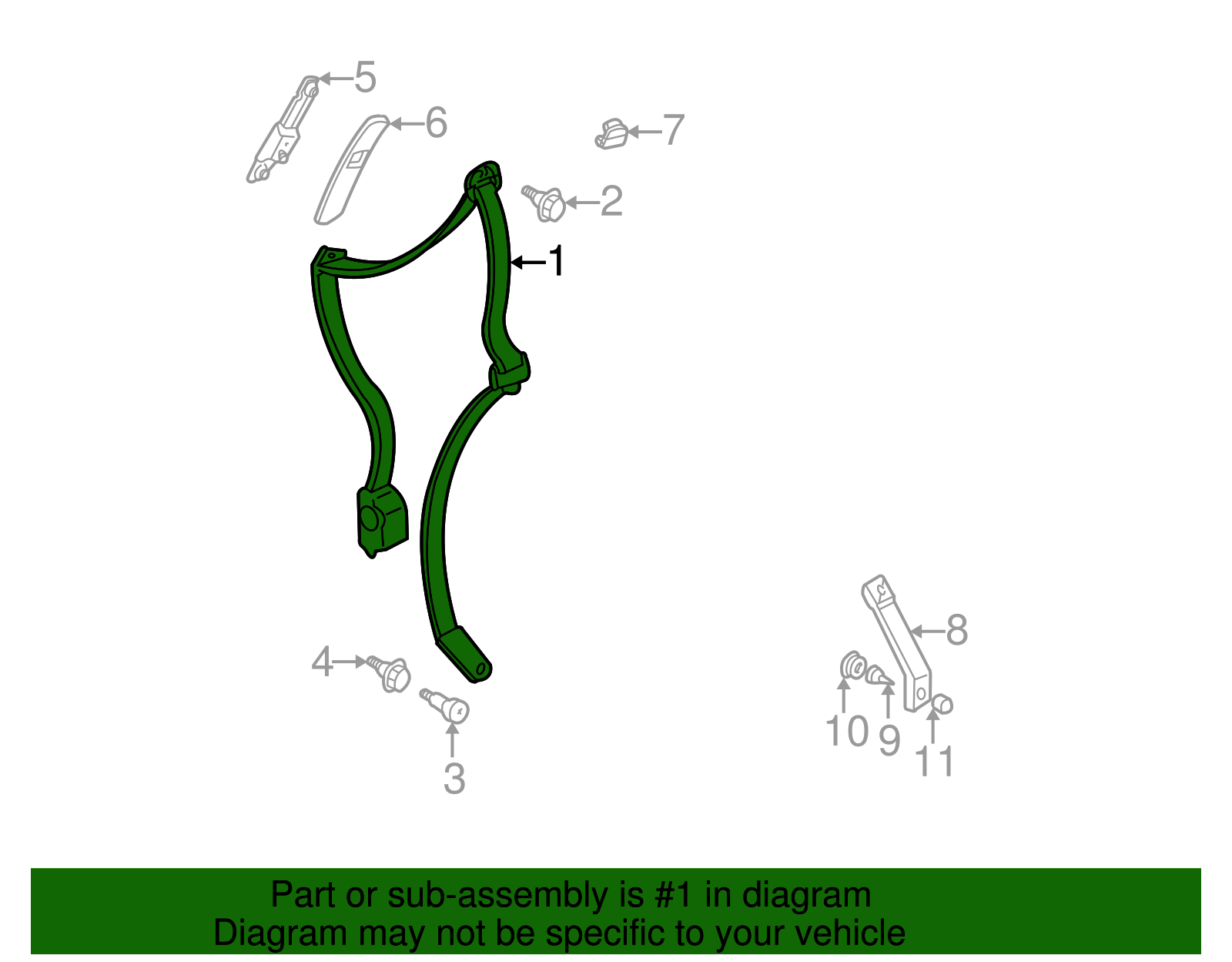 Belt Kit - GM (88895072)