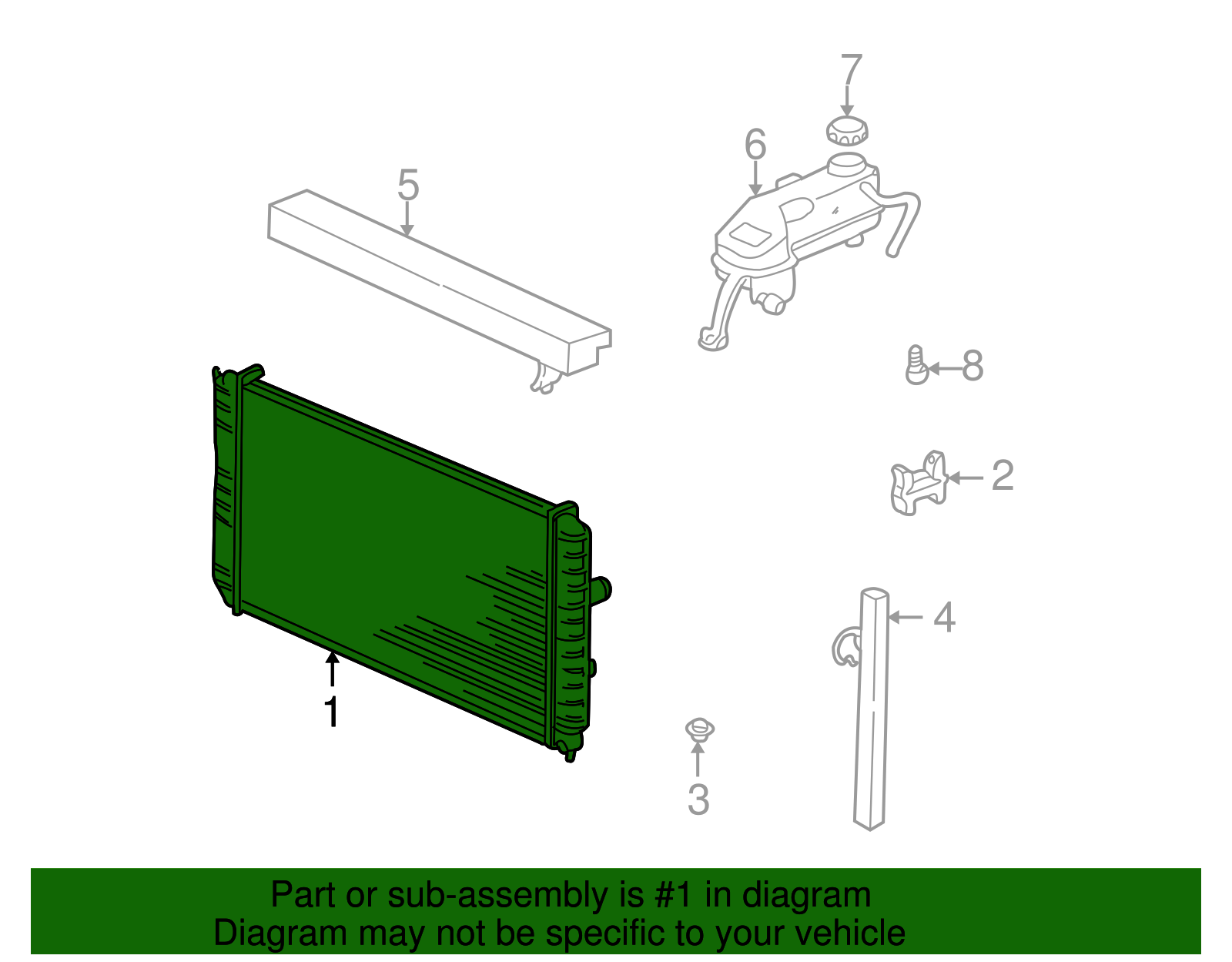 Radiator Assembly - GM (52487242)