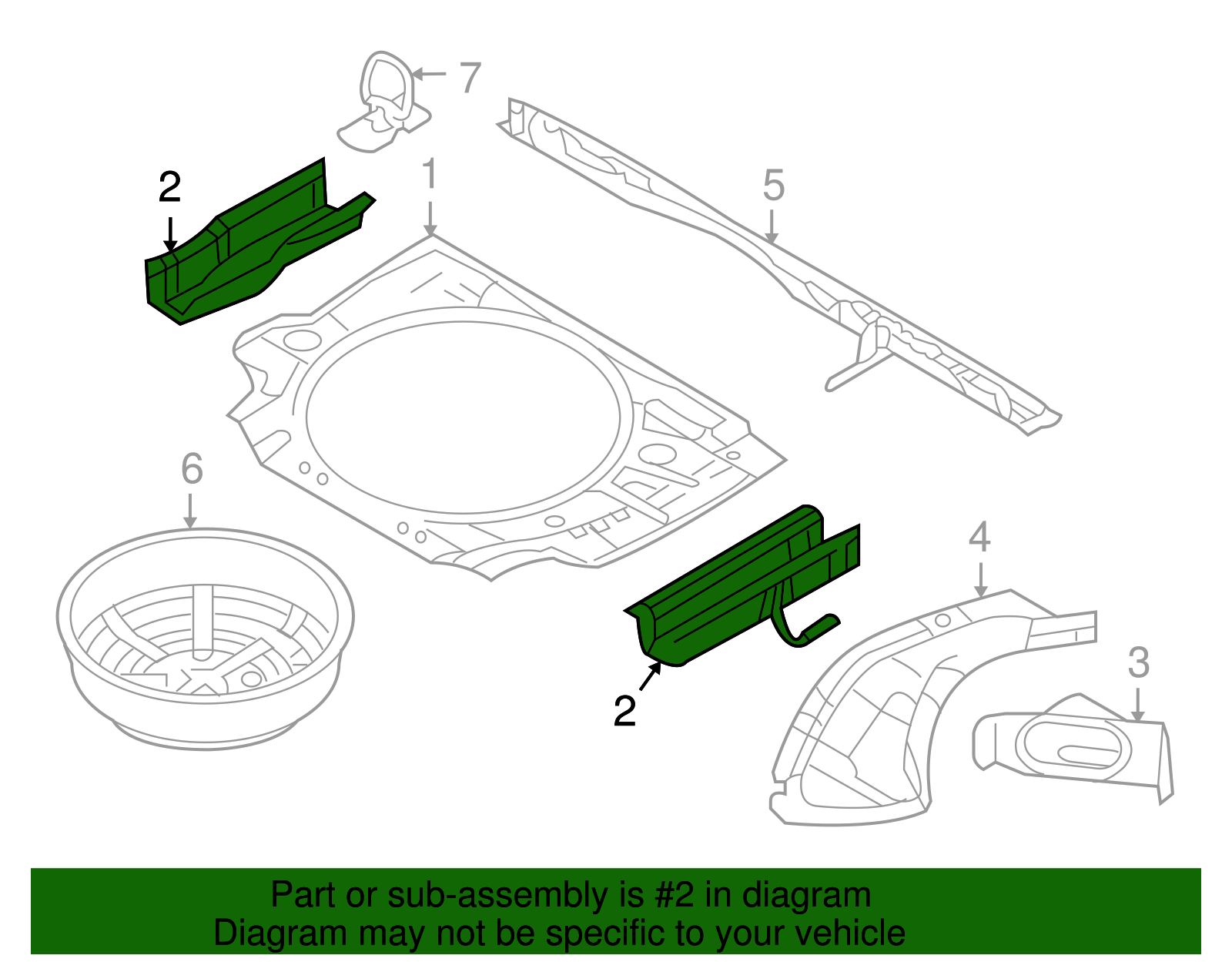 Rail - GM (94710594)