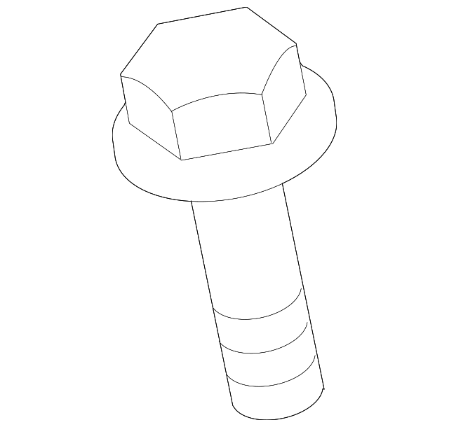 Mount Bracket Lower Bolt - Toyota (90080-11666)