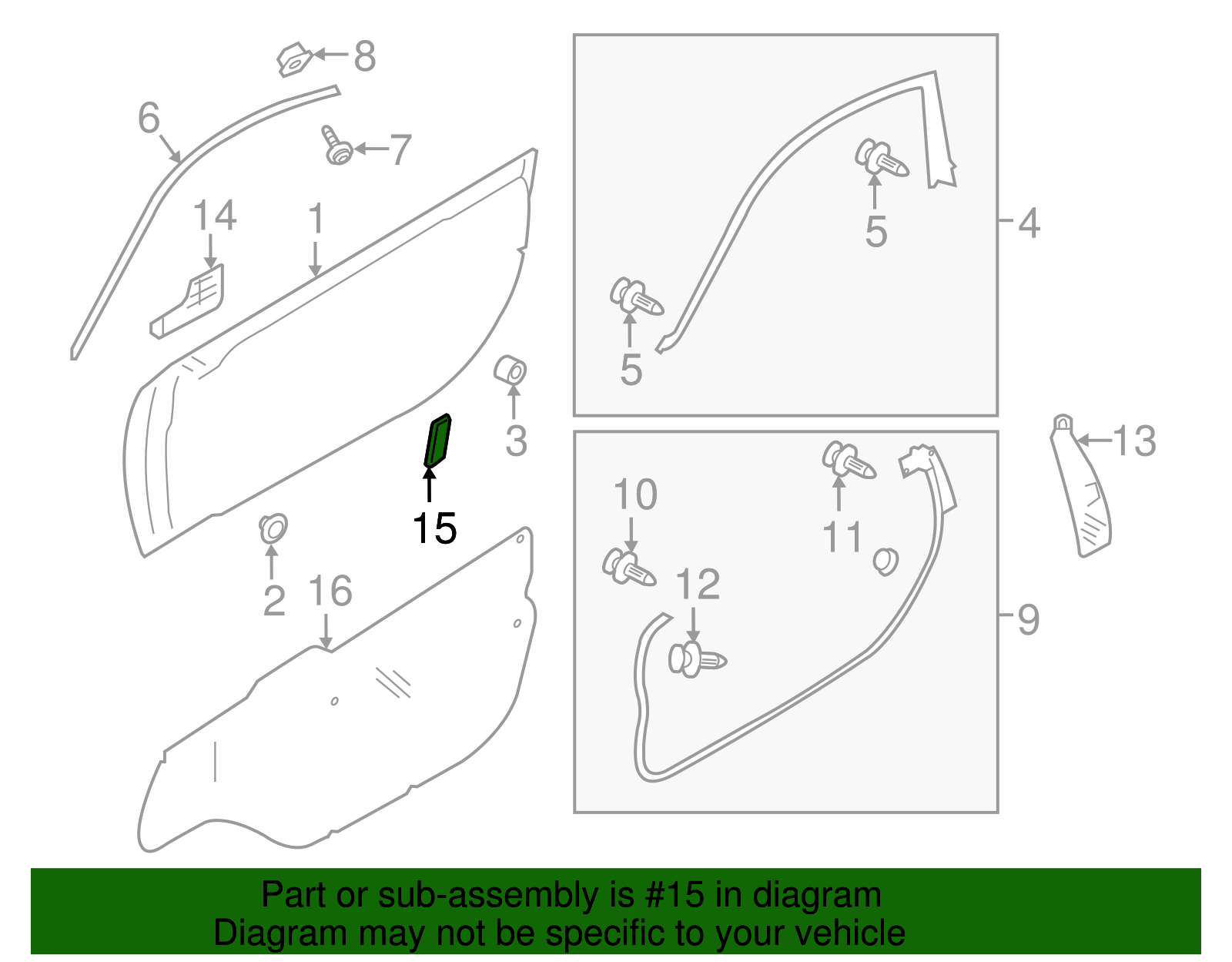 Door Shell Protector - Scion (SU003-01625)