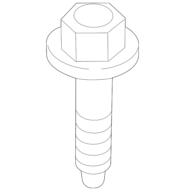 GM OEM Battery-Retainer Bolt 11610010 GM OEM Battery-Retainer Bolt 11610010