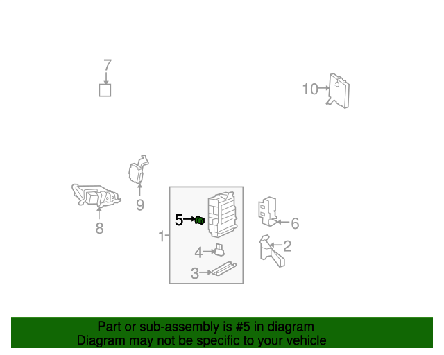 9098208283 Fusible Link 20002016 Toyota OEM Genuine Toyota Parts
