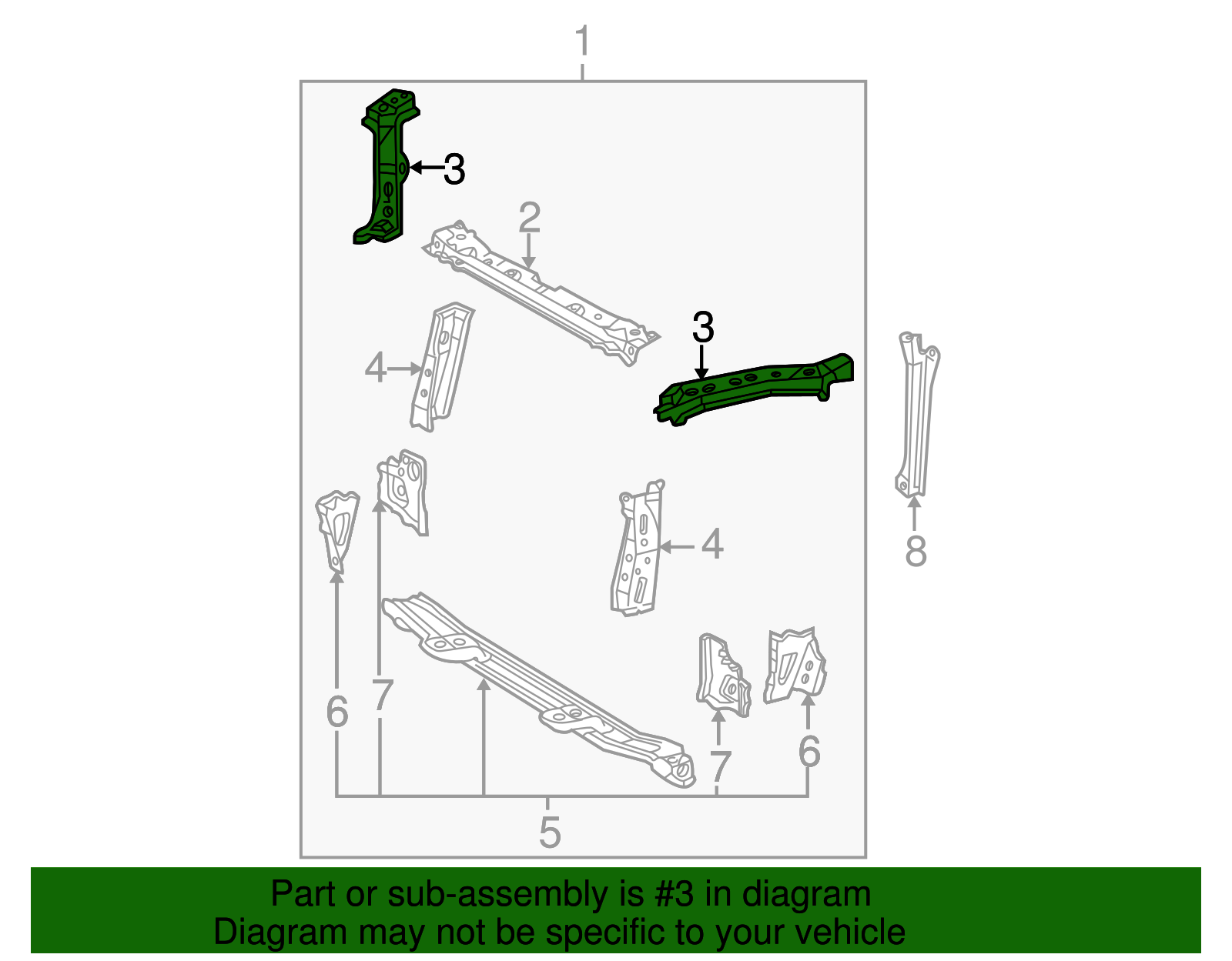 Support Bracket - Toyota (53213-42020)