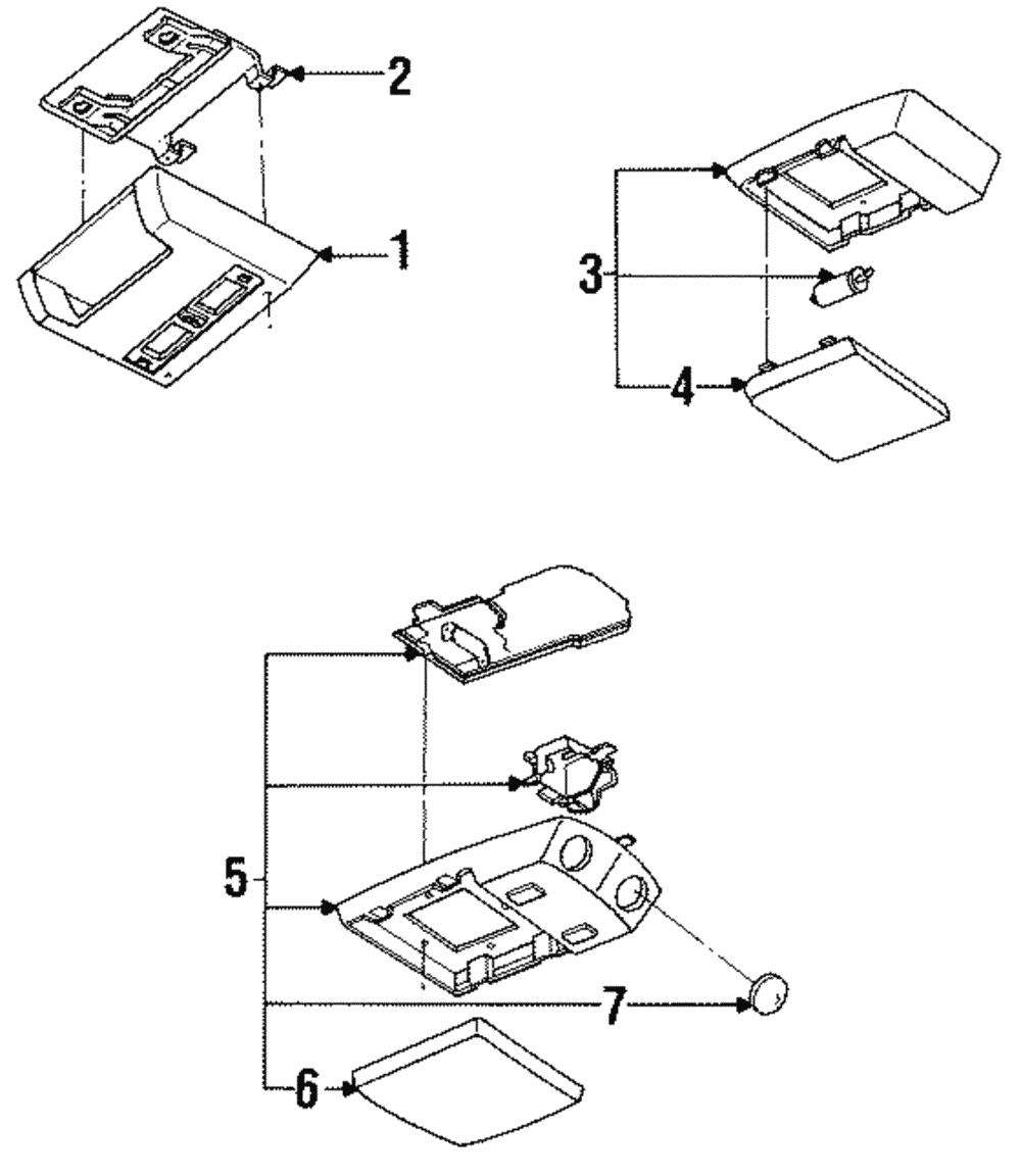 Dome Lamp Lens - GM (20191635)