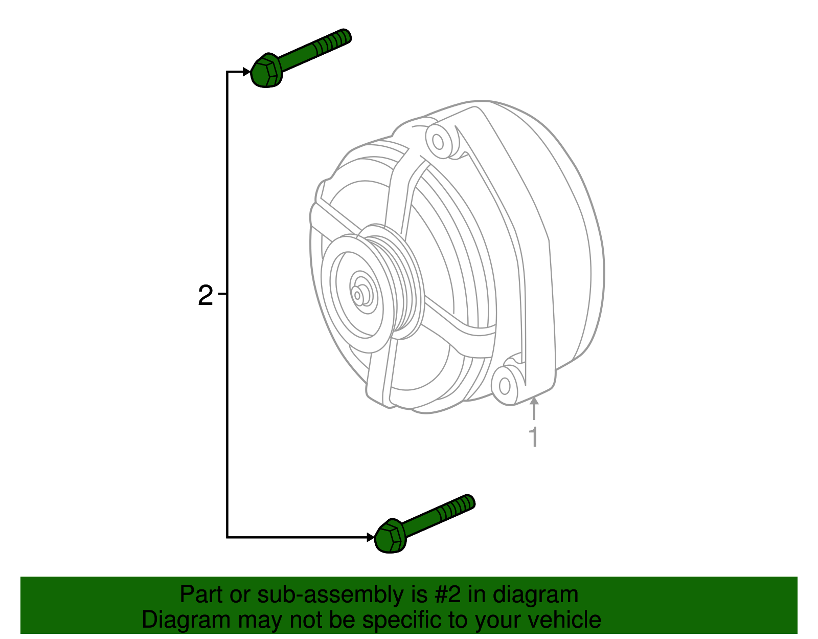 Bolt/Screw, S/Gr - GM (11098341)