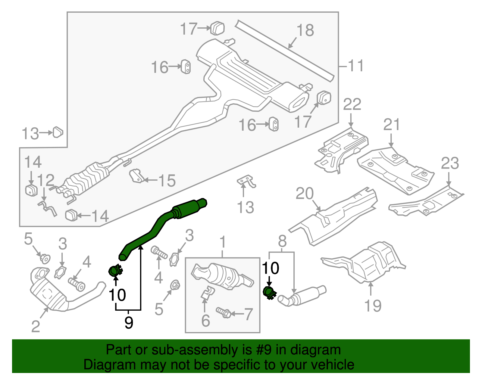 Front Pipe - Ford (GD9Z-5G203-B)