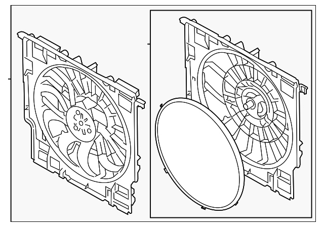 Genuine BMW 17-42-5-A57-750 | Fan Assembly | FREE Shipping on Most ...