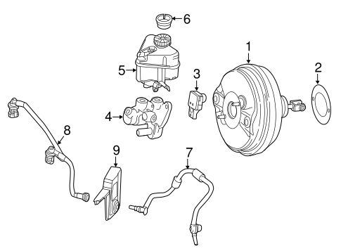 Hydraulic System for 2017 Mercedes-Benz S 63 AMG® #1