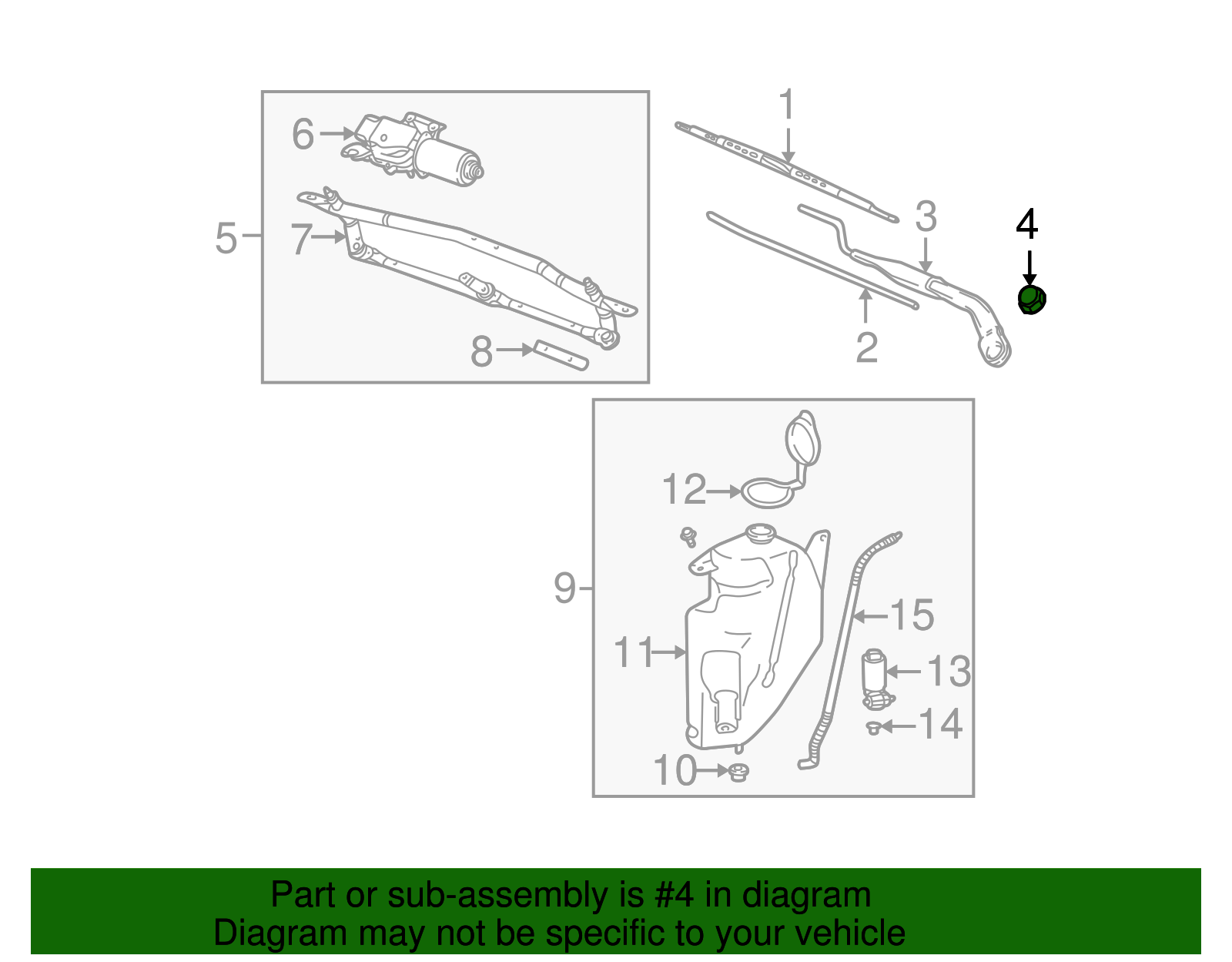 Nut, Wsw Arm - GM (11588999)