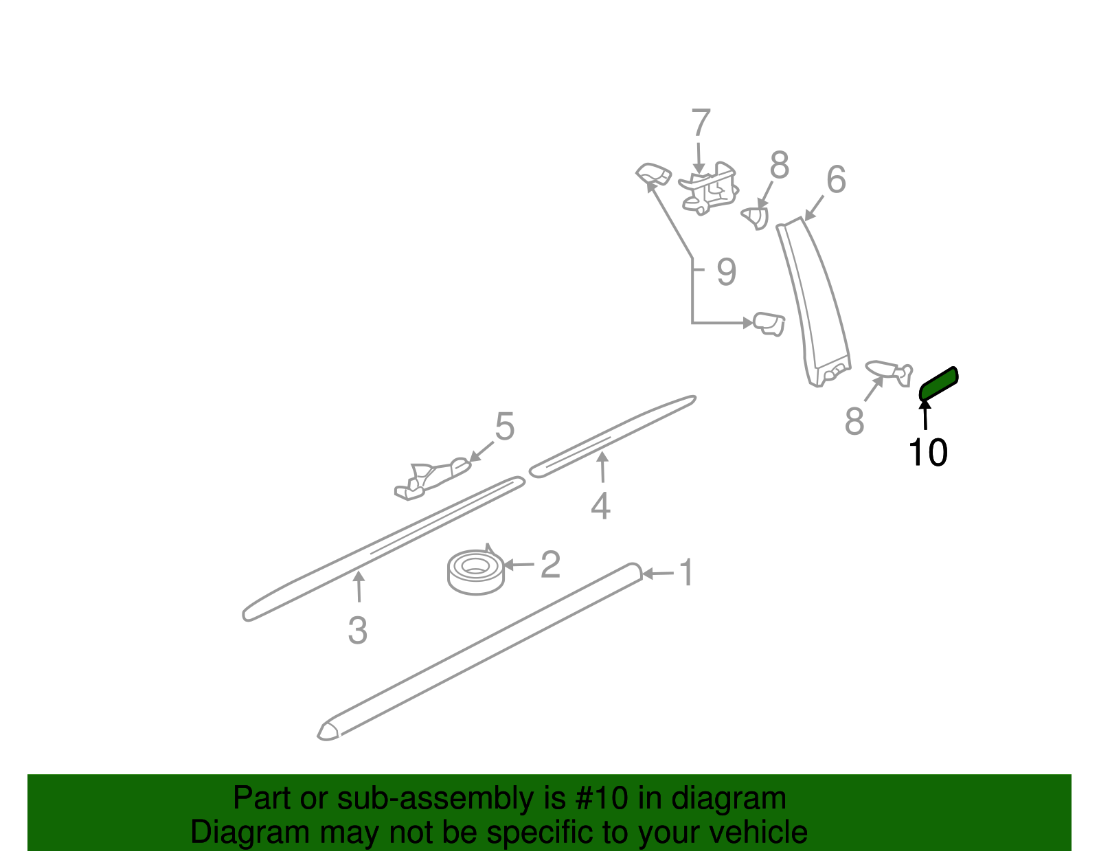 Cap - Volkswagen (7L0-853-455-B41)