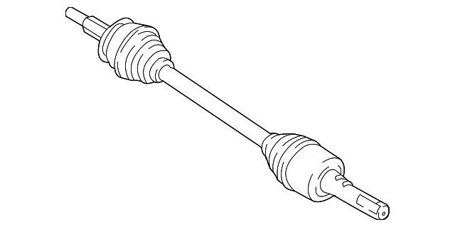 Axle Assembly - Ford (GL7Z-4K138-B)