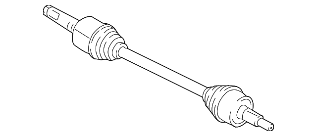 Axle Assembly - Ford (GL7Z-4K139-B)